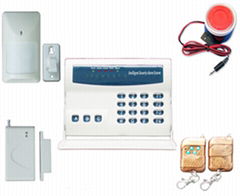 Intelligent wireless & wired burglar alarm(ABS-8000-008)  