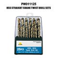 HSS Straight Shank Twist Drill Sets