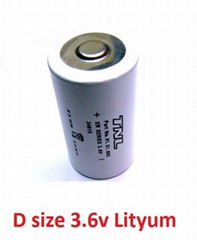 TNL 3.6V D SIZE LITHIUM BATTERY 