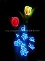 Patent LED glow mesh flower craft