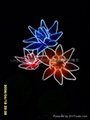Patent LED glow mesh flower craft