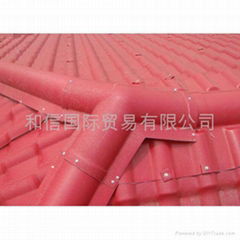 ASA synthetic resin roof tile