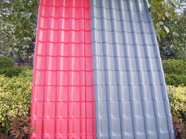 ASA/PVC coextruded roof sheet