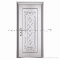 stainless steel door