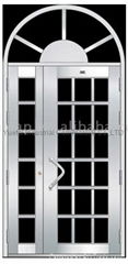 stainless steel door