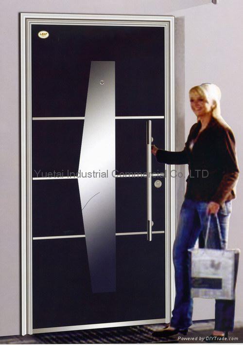 stainless steel door