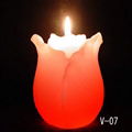 valentine's day series candle 4