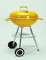 Apple style charcoal grill  1