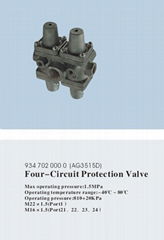 Four-Circuit Protection Vavle(TRUCK PARTS)