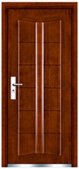 steel wood armored door