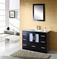 Free Standing Single Sink Bathroom Vanity Sets X-025