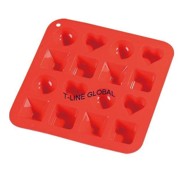 SILICONE ICE TRAY/CHOCOLATE MOULD 5