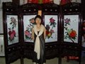 Embroidery Folding Screen