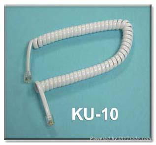US Telephone Extension Coil Cord 2