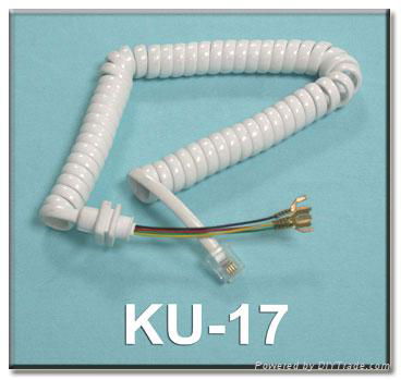 US Telephone Extension Coil Cord 5