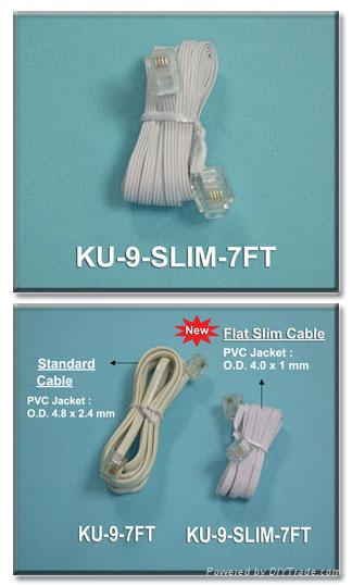 US Telephone Extension Cord 2