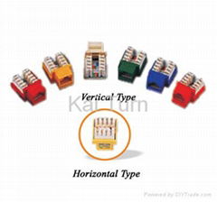 Cat 5e Keystone Jack / Patch Panel / Coupler / Face Plate