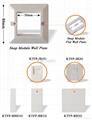 Cat 5e Keystone Jack / Patch Panel / Coupler / Face Plate 5
