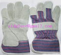 patch palm working glove