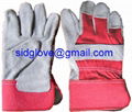 red full palm working glove 1