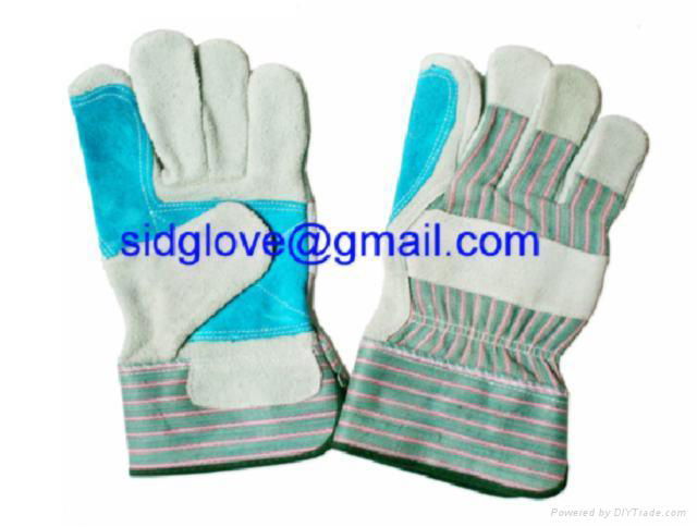 double palm working glove