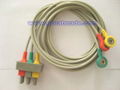 Spo2 sensor and adapter cable ,Spo2 probe ,ECG cable and  leadwires 3