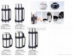 stainless steel vacuum wide mouth pot