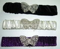 lady fashionable elastic fabric belts