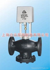 electric pressure differential bypass valve