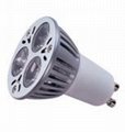 High power led bulb/GU10/3W 2