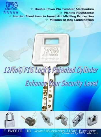 High Security Pad Lock (55mm) 4