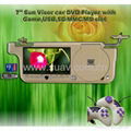 SunVisor car DVD Player with Game,USB 1