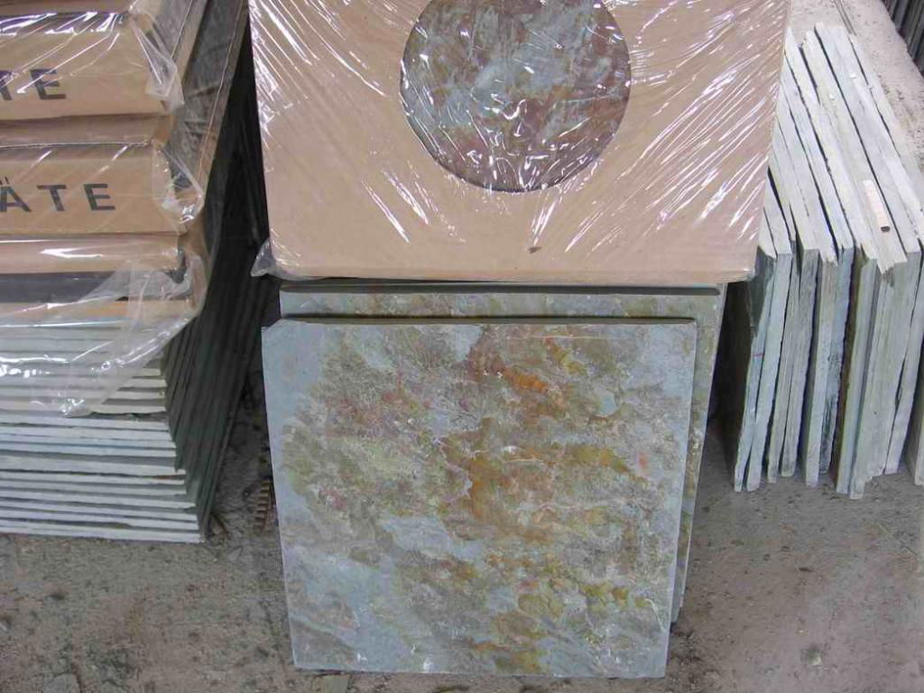 offer rusty green slate,flooring slate,wall slate,culture slate and so on 2