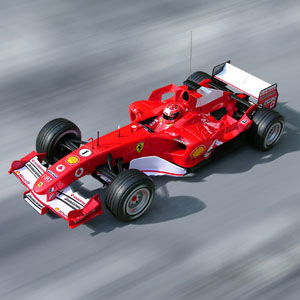 1/10 Licensed R/C Ferrari F2005 with Full Functions