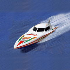 Rc Speed boat with 7.2V Ni-Cd Rechargeable Battery