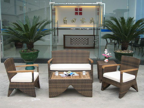 rattan living room furniture