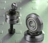 Journal Bearings, Track rollers with one beveling profile - type RE