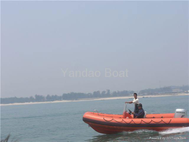 rigid inflatable boat RIB580