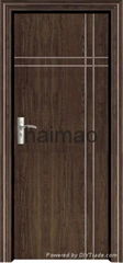 PVC wooden door