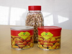 canned roasted & salted peanuts