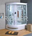 shower room, steam room, shower cabin, sauna room