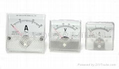 Voltmeters, ammeter 