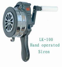 hand operated siren