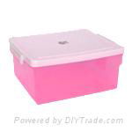 plastic storage box (316)