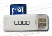 Card Reader With USB Flash Dri