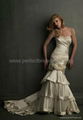 Taffeta Strapless Mermaid 2 in 1 Wedding