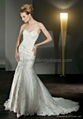 Lace and Tulle Strapless Sweetheart