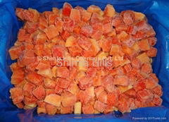 IQF Papaya Dices/ Slices