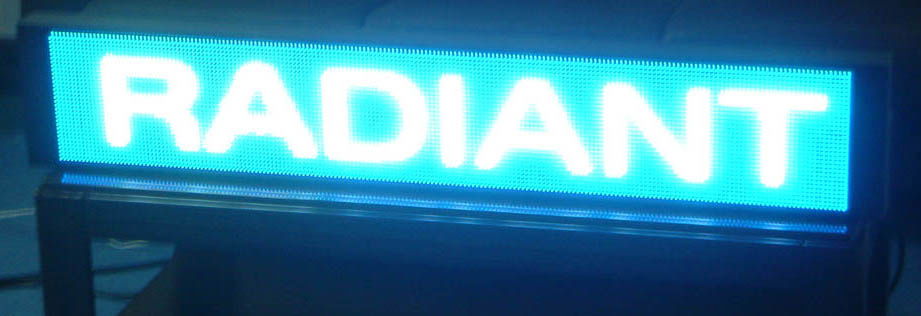 LED COLOUR MESSAGE DISPLAY 5