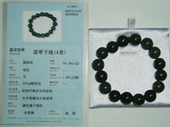 Emerald beads bracelet 